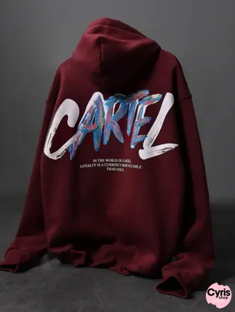 CARTEL Loyalty Statement Hoodie – Burgundy
