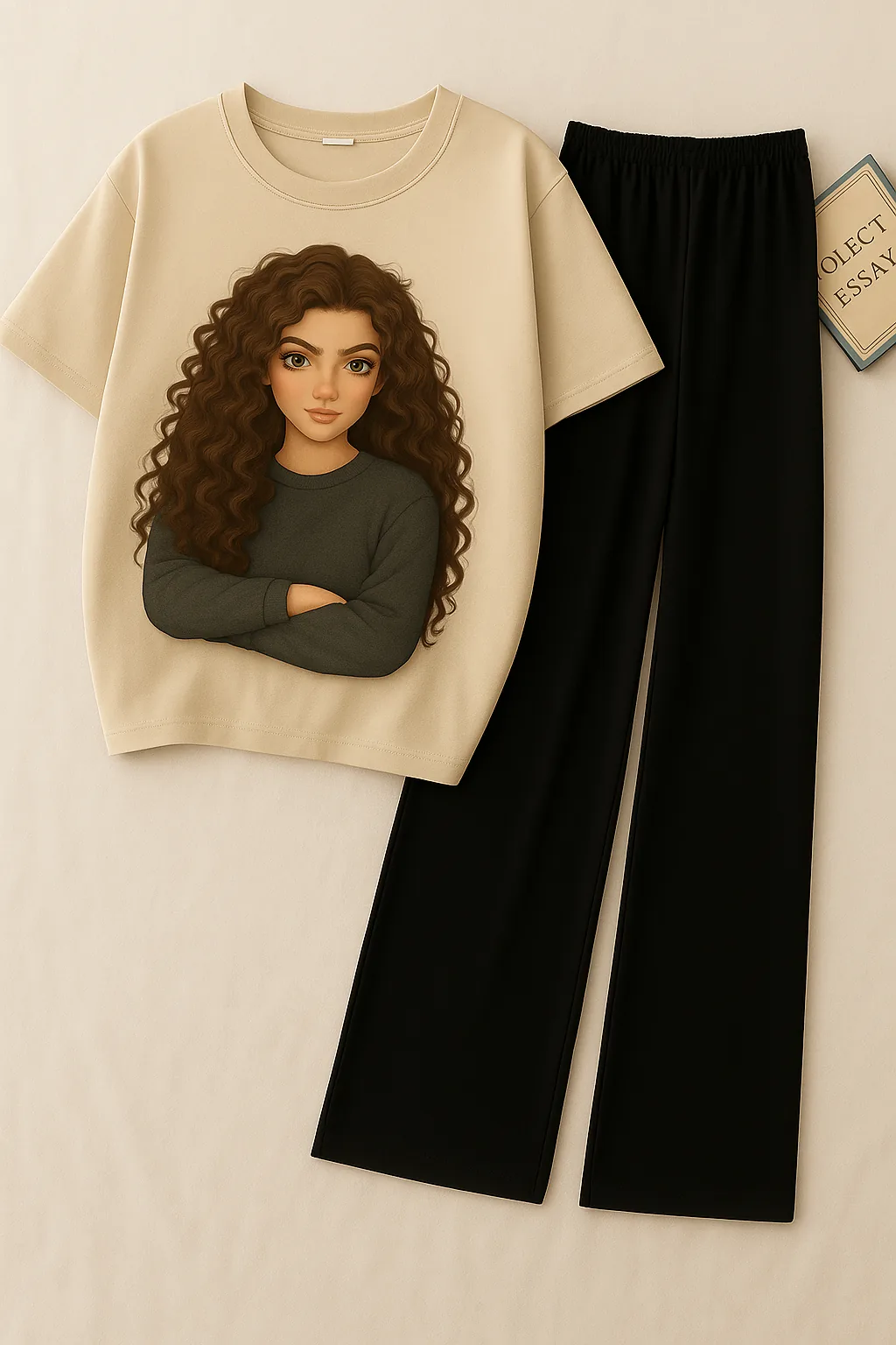 Curly Diva Summer Combo-beige